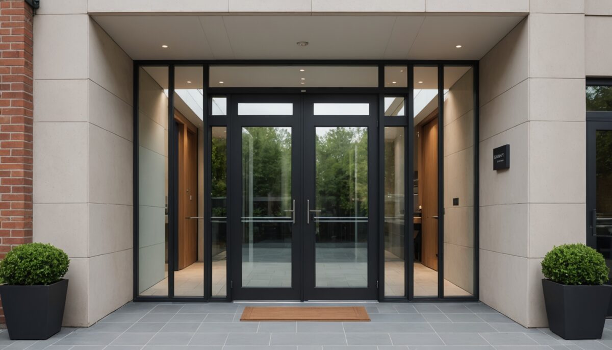 Porte d’entrée vitrée design : allier élégance, sécurité et astuces pratiques